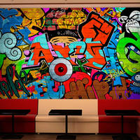 VLIESTAPETE Bunt 350/245 cm - Multicolor, Textil (350/1cm) - KUNSTLOFT