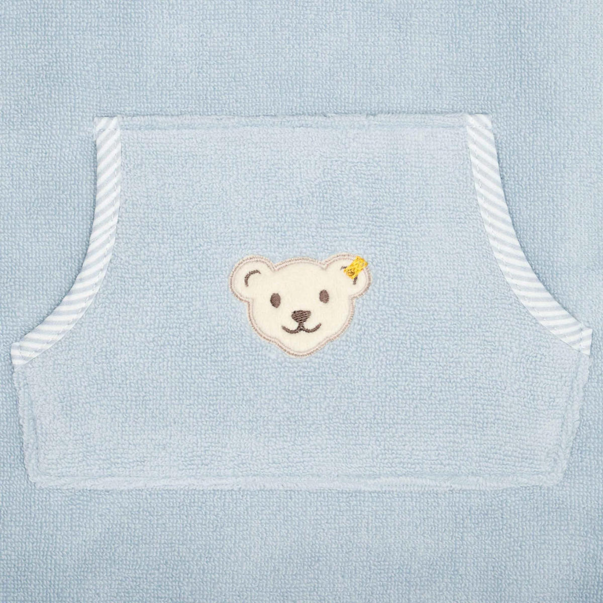 BADEMANTEL Unisex Blau Baumwolle - Blau, Textil (Einheitsgrößenull) - Steiff