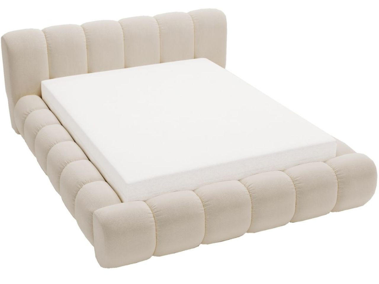 Graingold Polsterbett Beige 160x200 cm