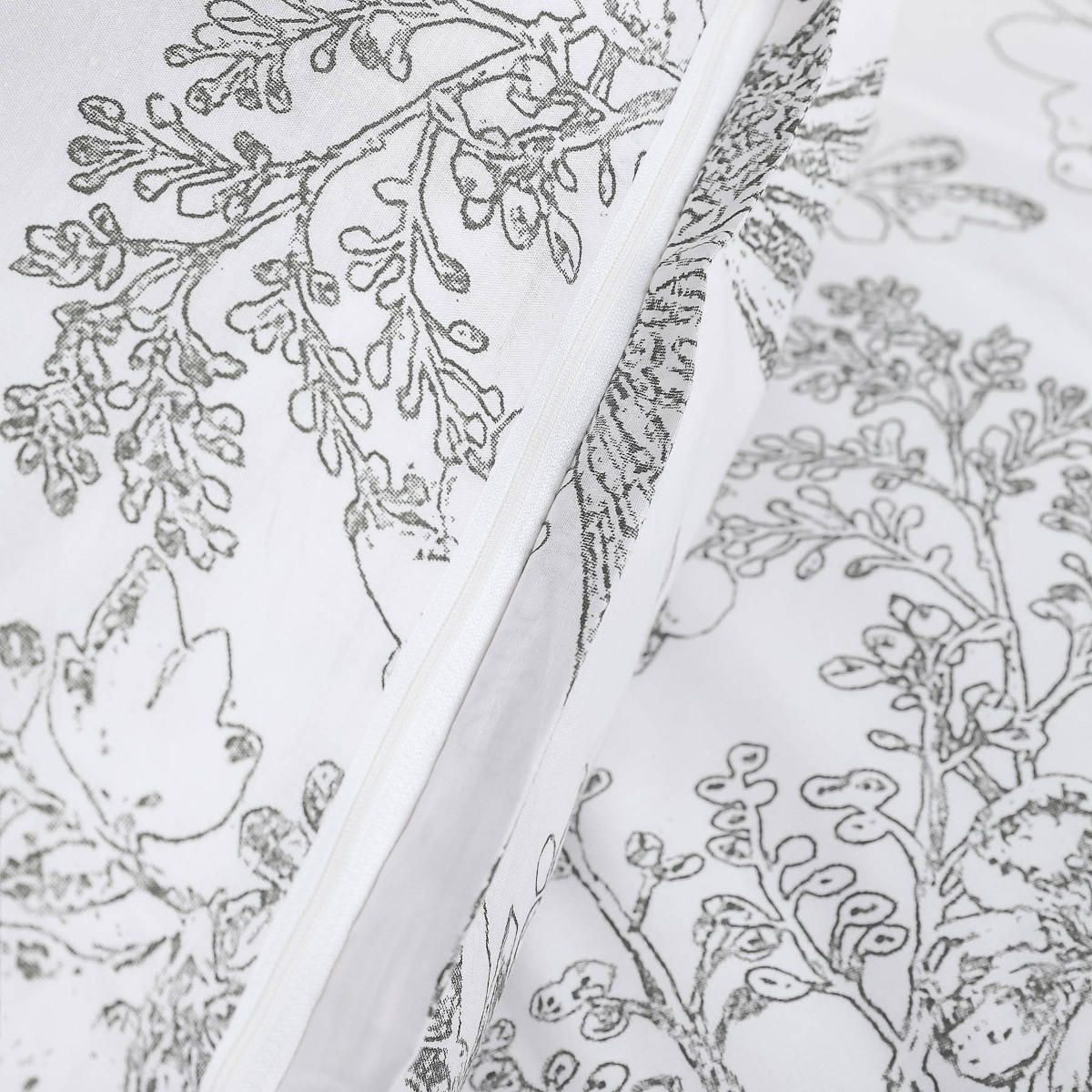 BETTWÄSCHE Morales Baumwolle weiß 160/200 cm - Weiß, Textil (160/200cm) - Homla