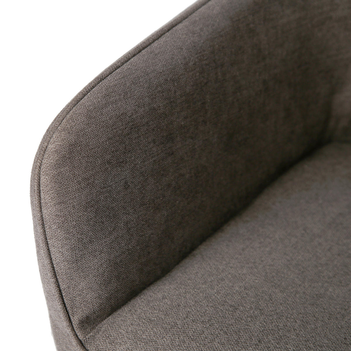POLSTERSTUHL Grau 2er Set - Grau, Textil (57/65/57cm) - Home Collective