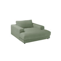 LONGSEAT MADELINE Grün Cord - Schwarz/Grün, Kunststoff/Textil (150/86/170cm) - KAWOLA