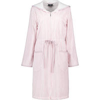 BADEMANTEL DAMEN REISSVERSCHLUSS 6416 MALVE - 22 - Rosa, Textil (Snull) - Cawoe