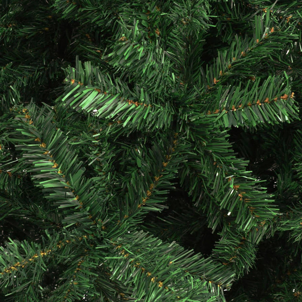 WEIHNACHTSBAUM Kunststoff Grün 70x70h120 cm - Grün, Kunststoff (120cm) - DMORA