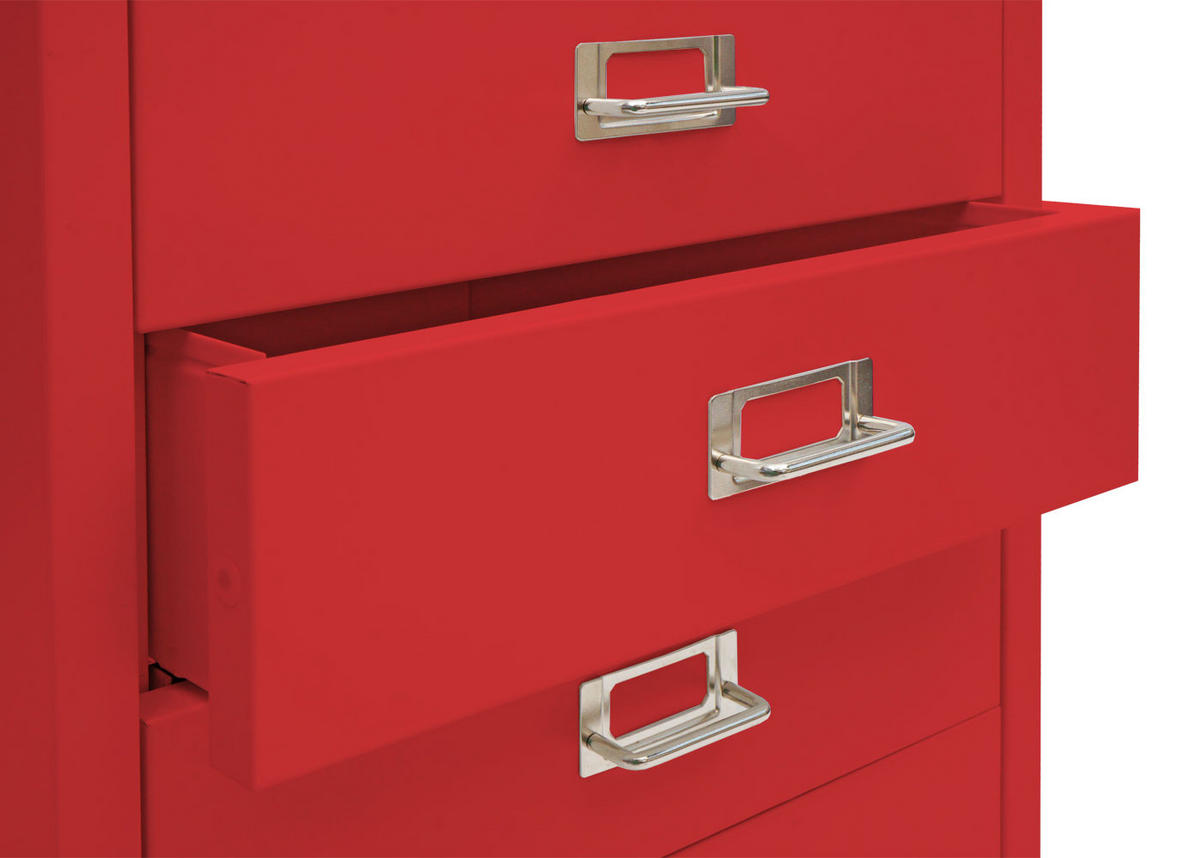 ROLLCONTAINER Rot - Rot, Metall (40/75/41cm) - MCW