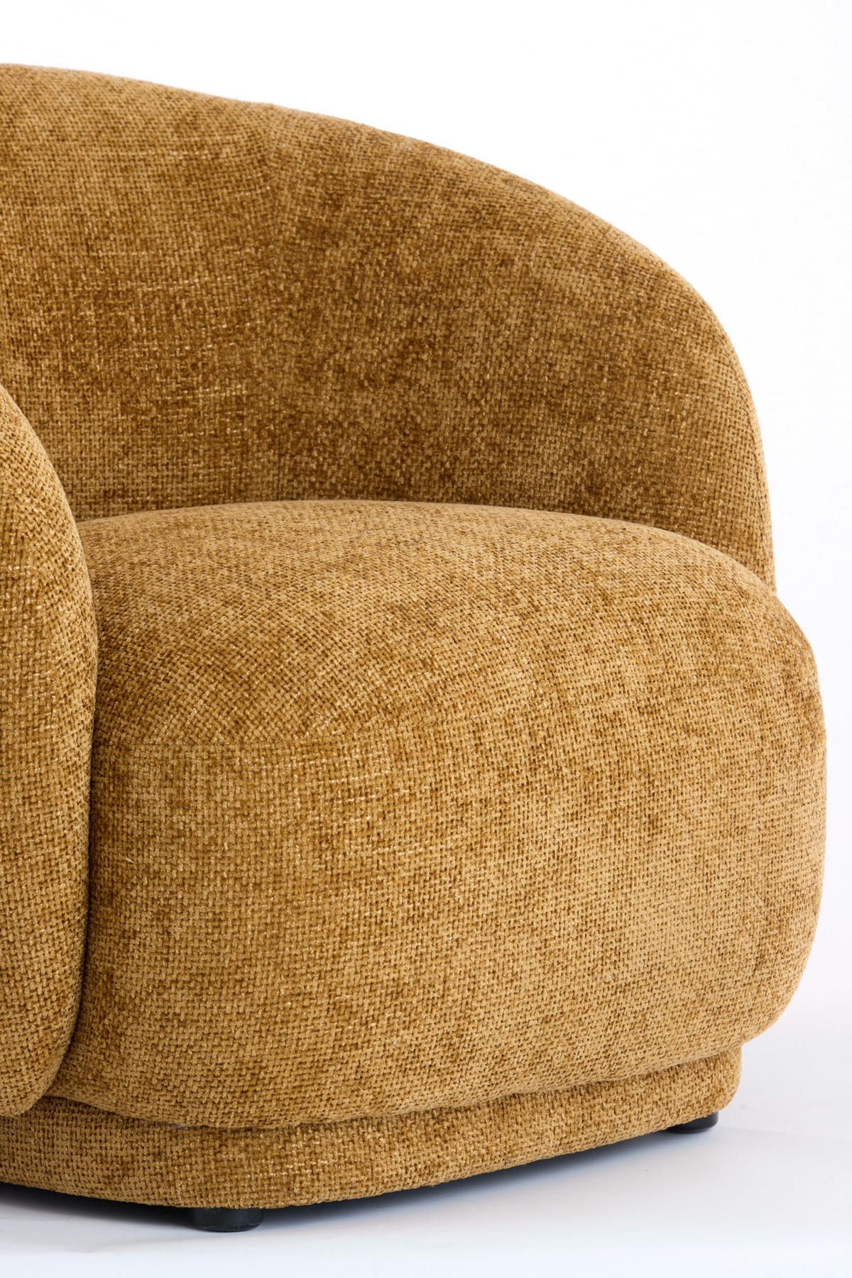 SESSEL Ovito Gelb 93/87/73 cm - Gelb, Holz (87/73/93cm) - Light & Living