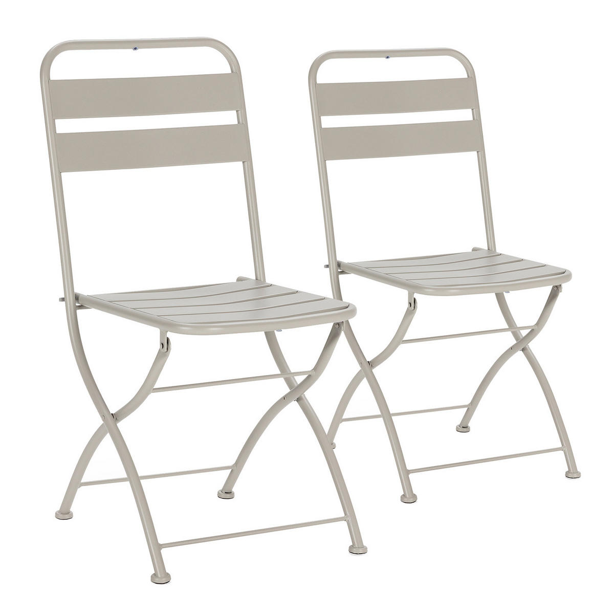 BALKONSET Perla 3-teiliges - Grau, Metall - VS Venta-stock