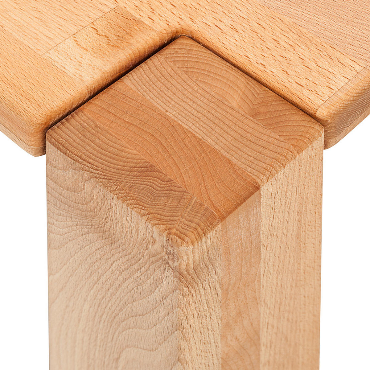 SITZBANK - Kernbuche massiv - Kernbuche, Holz (180/45/35cm) - home24