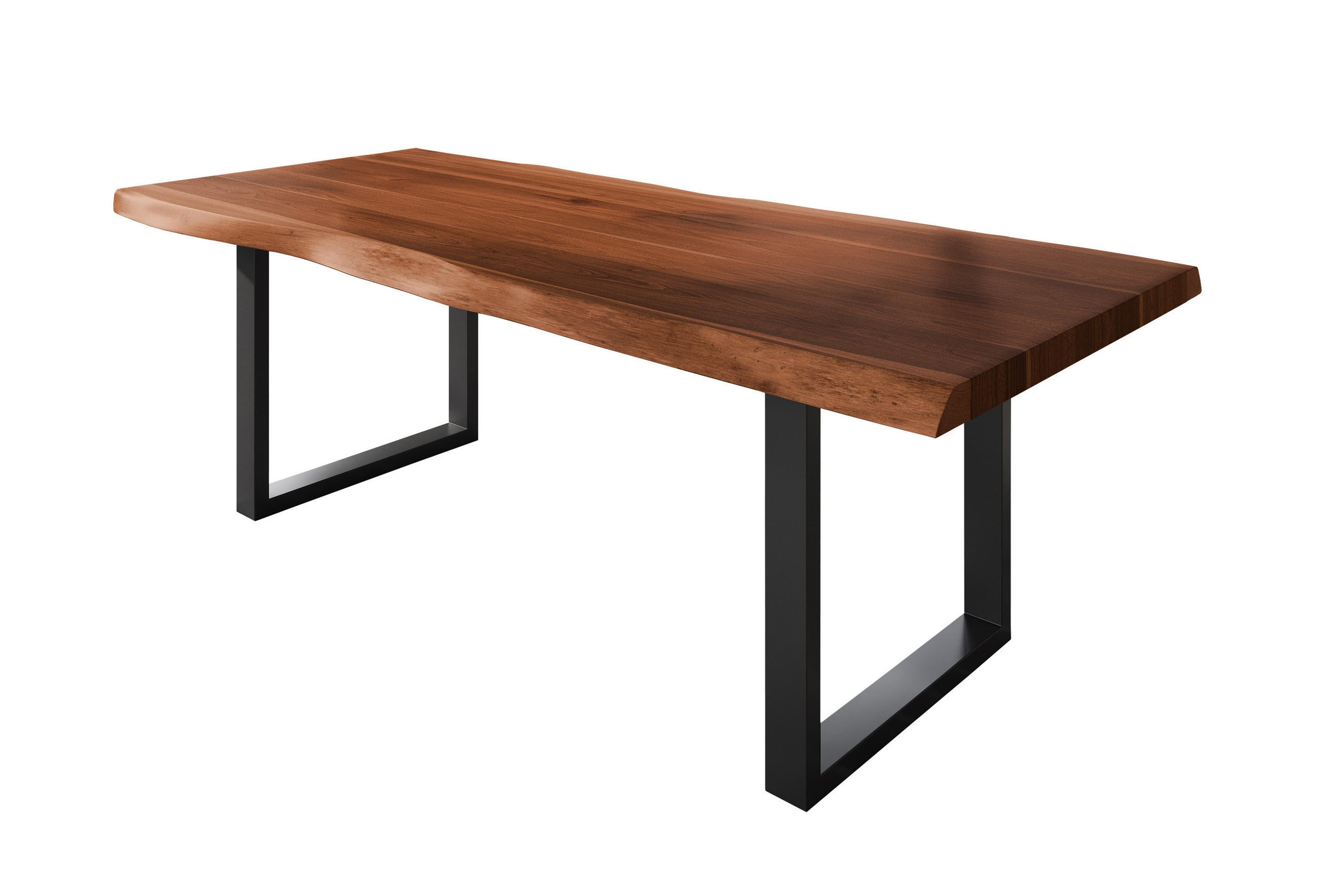 ESSTISCH TITAN - Schwarz/Braun, Holz (110/240/79cm) - SAM