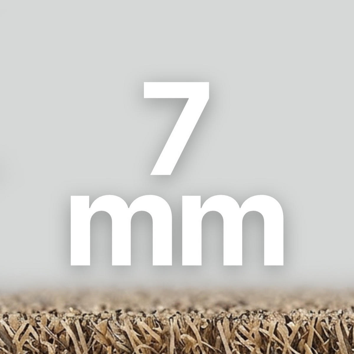 KUNSTRASEN Canyoo Braun 6 mm – Rasenteppich, UV-beständig, wetterfest für Terrasse & Garten 400/200 cm - Braun, Textil (400/200cm) - Tapiso