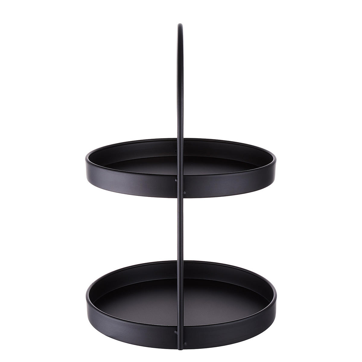 ETAGERE Sideline - Schwarz, Metall (25/35cm) - Butlers