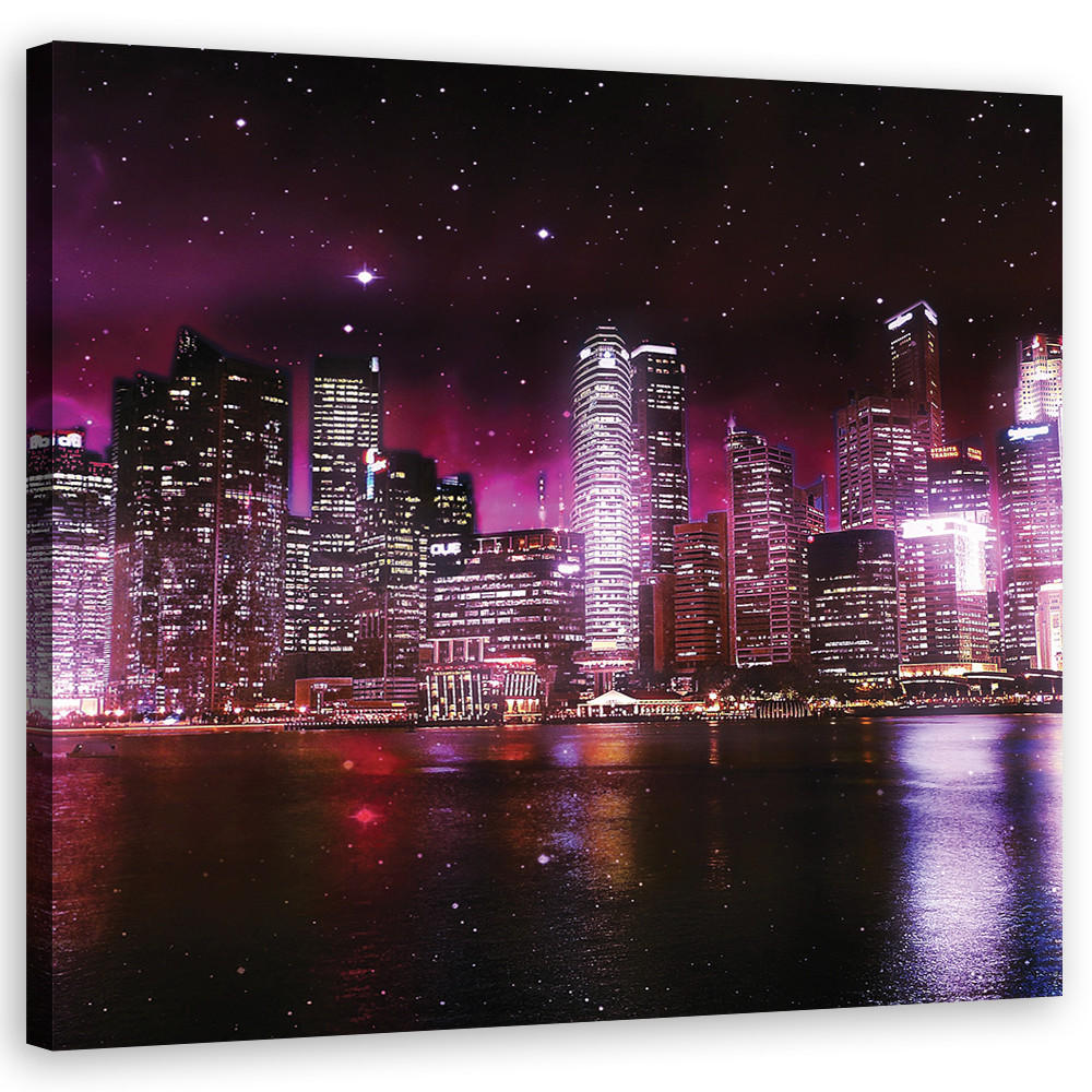 Feeby Wandbild Lila 50x50 cm