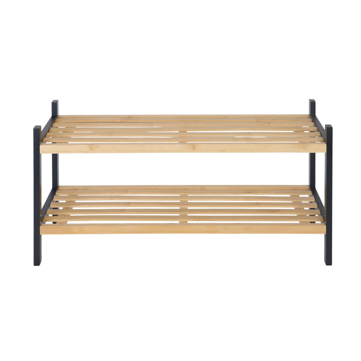 SCHUHREGAL - Hellbraun, Holz (70/33/26cm) - Relaxdays