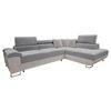 ECKSOFA Cotere Premium, Seite: Rechts - Hellgrau, Holz/Textil (270/202cm) - MIRJAN24