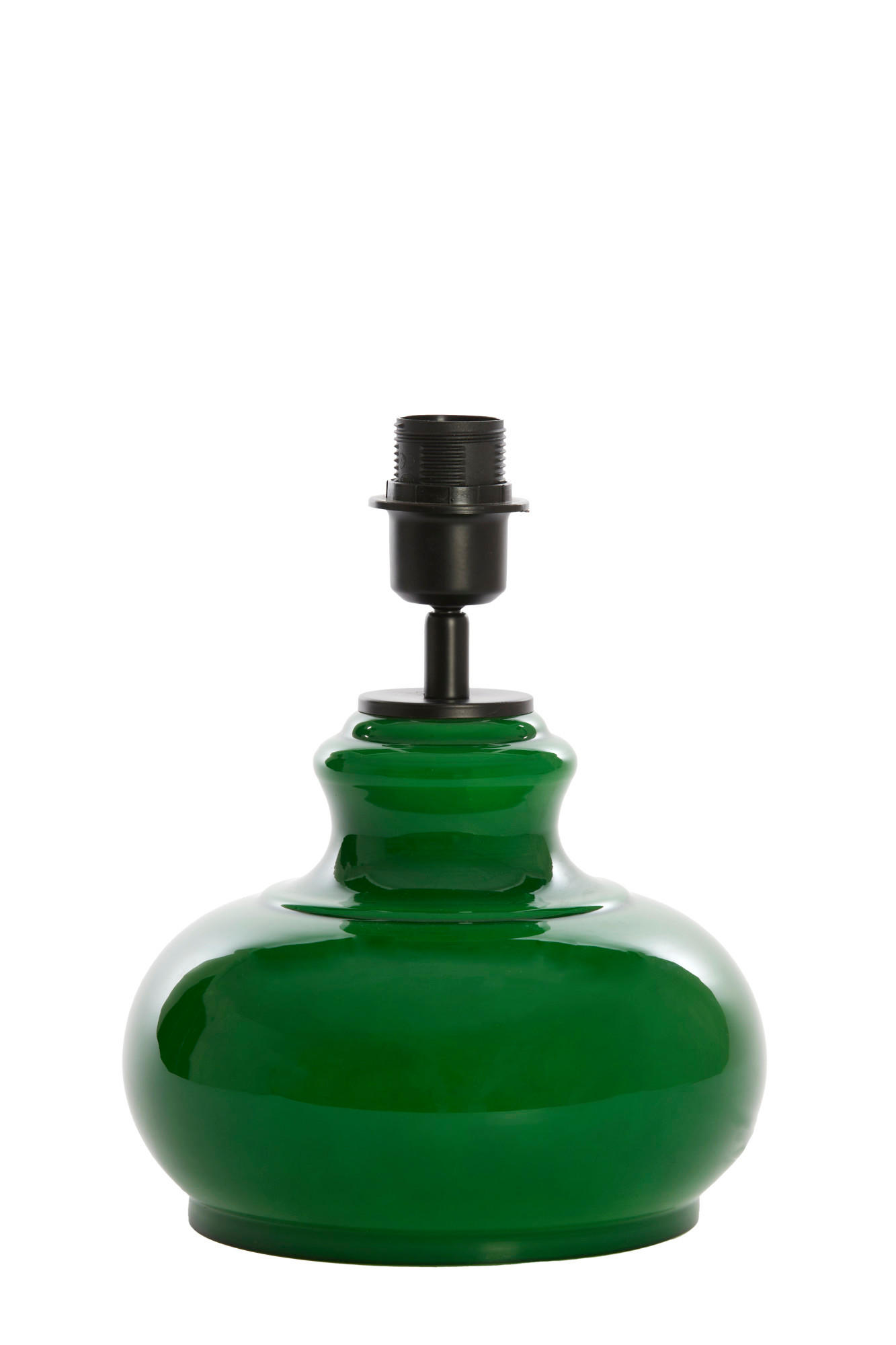 LAMPENFUSS Grün Ø23/28,5 cm - Grün, Glas (23/23/28.5cm) - Light & Living