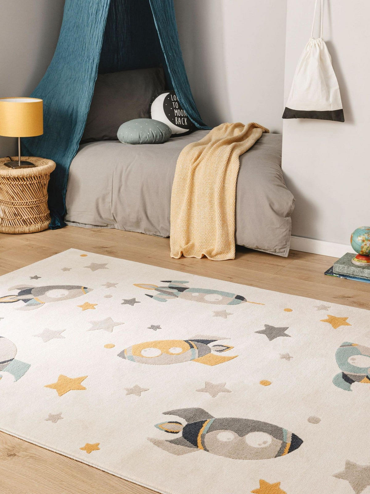 KINDERTEPPICH Ki - Beige, Kunststoff (120/1cm) - KUNSTLOFT