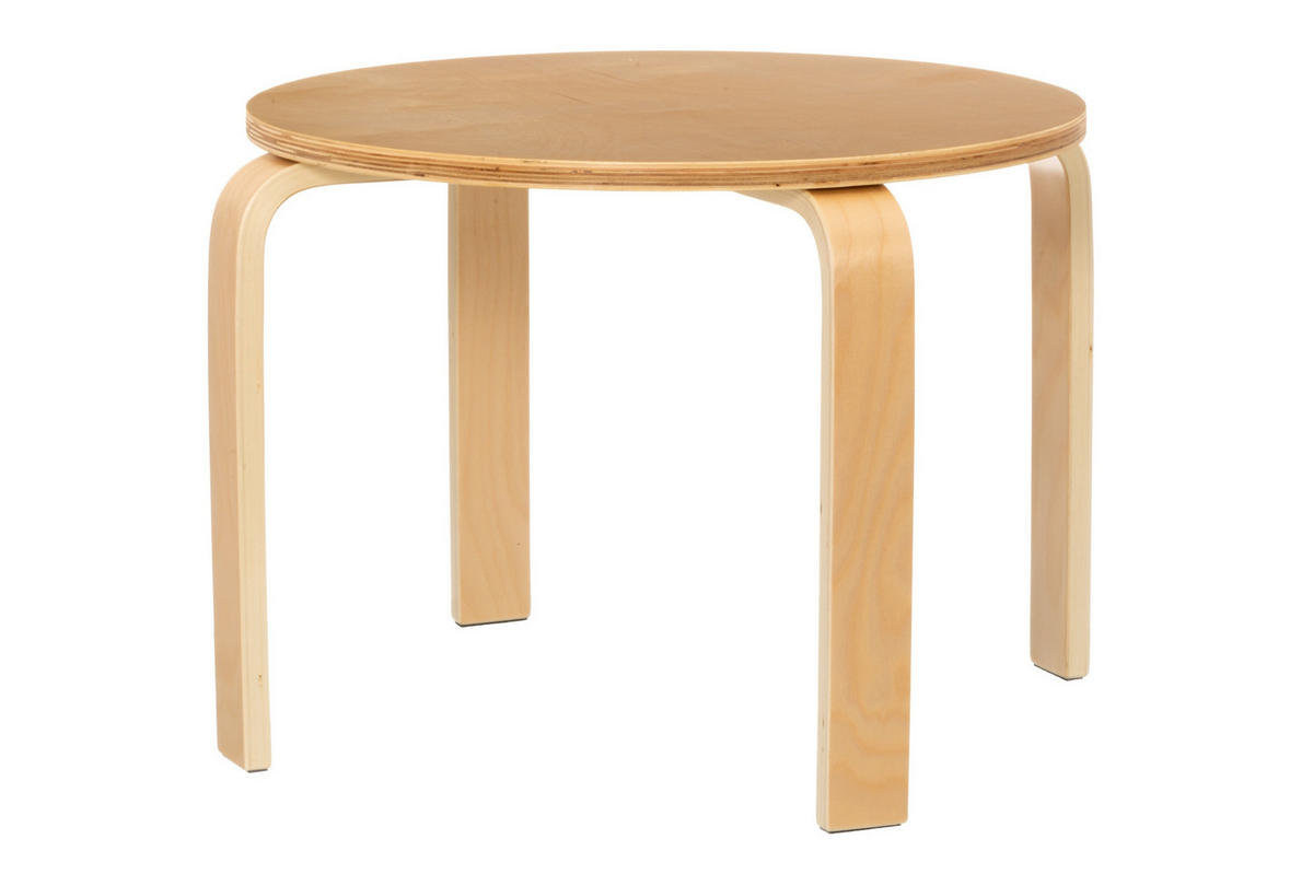 TISCH Lilla Ø 69 cm - Braun, Holz (69/69/45cm)