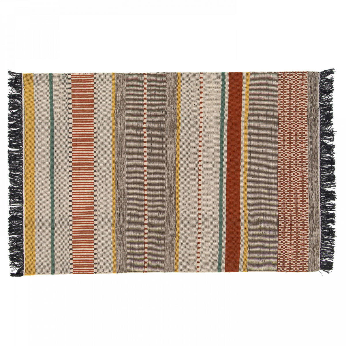 TEPPICH, 160 x 230 cm, Braun - Braun, Textil (230/160cm) - Oviala