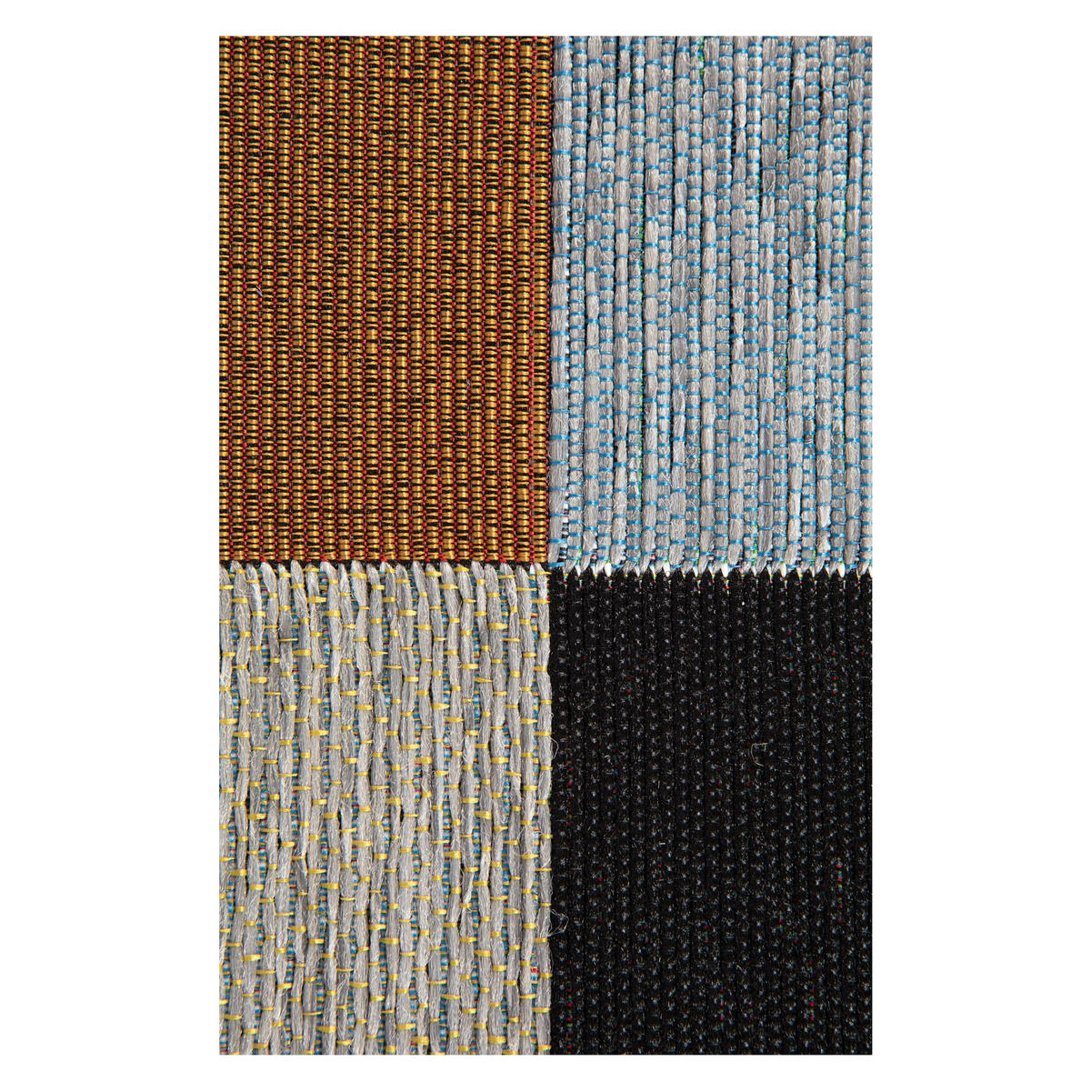 OUTDOOR-TEPPICH Jason multico 200 x 200 cm - Multicolor, Textil (200/200cm) - Vivaraise