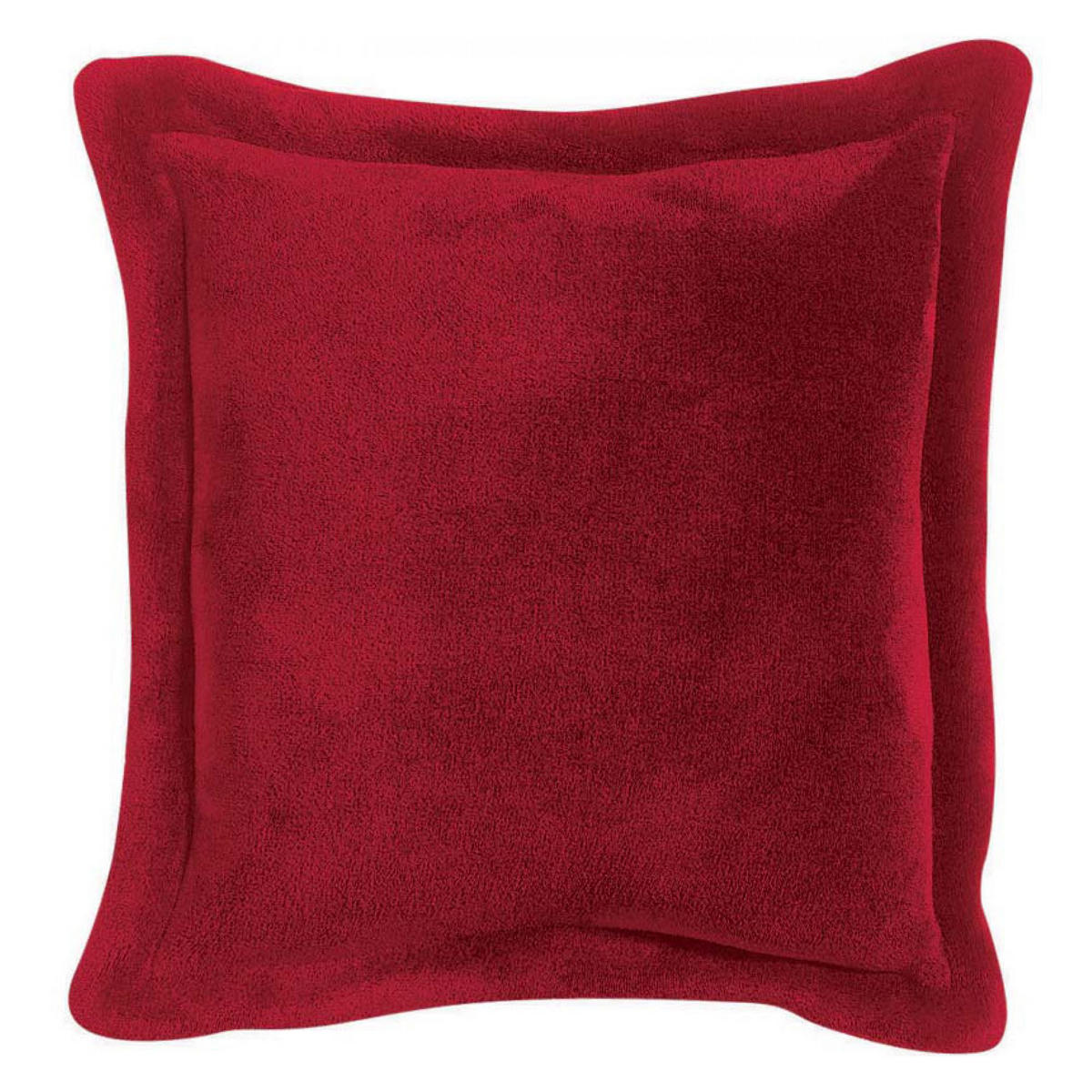 KISSEN Tender rubinrot 50 x 50 cm - Dunkelrot, Textil (50/50cm) - Vivaraise