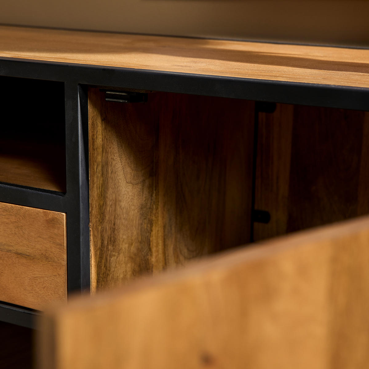 TV-MÖBEL Denver Braun 45/180/50 cm - Braun, Holz (180/50/45cm) - Starfurn