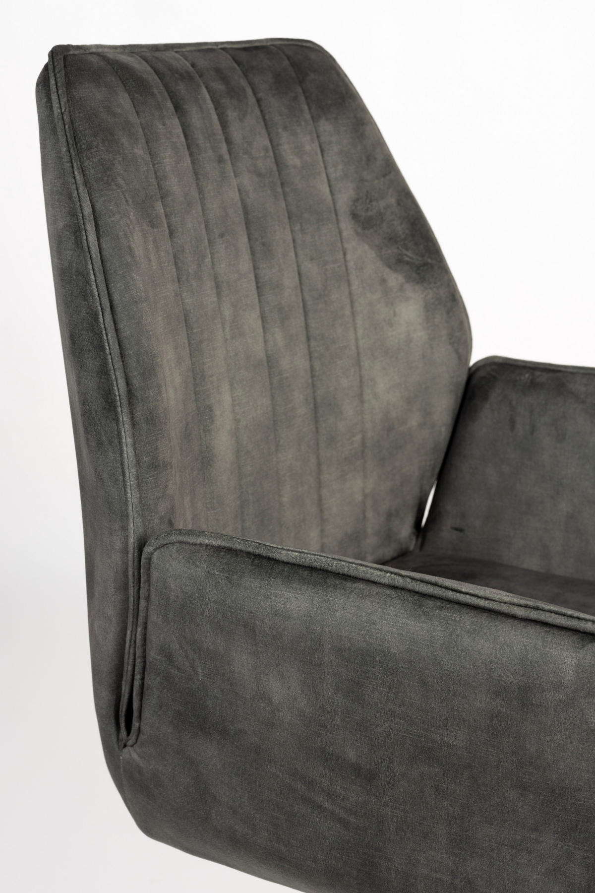 ESSZIMMERSTUHL Jamie - Grün - 61/56/90 cm - 2er-Set - Grün, Textil (56/90/61cm)