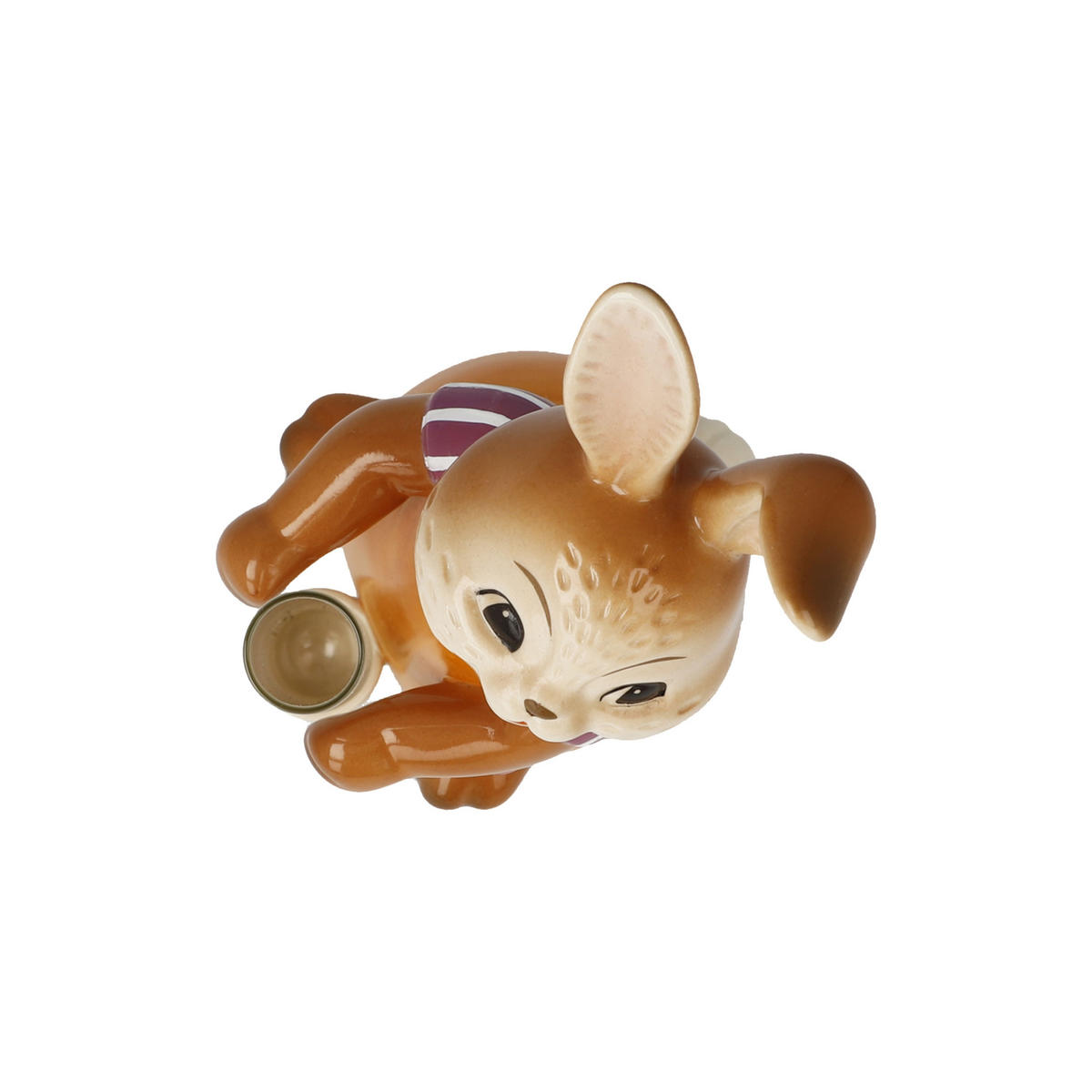 DEKOTIER Hase mit Vase Blütentraum, Steingut, Bunt, 14.5 cm - Multicolor, Keramik (10.5/14.5/7cm) - Goebel