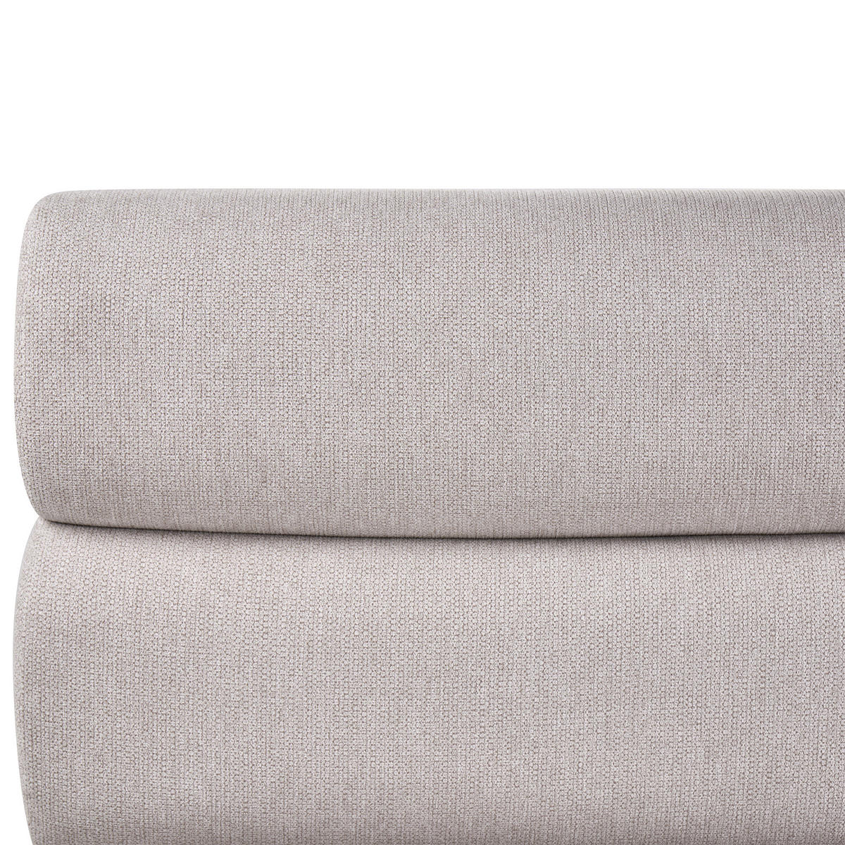 BETT mit Stauraum 180/200 cm Kunstleinen Grau Bonifacio - Grau, Textil (180/200cm) - Beliani