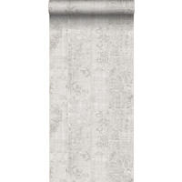 TAPETE Kelim-Patchwork 53 cm x 10.05 m - Grau, Papier (53/1000cm) - Sanders & Sanders