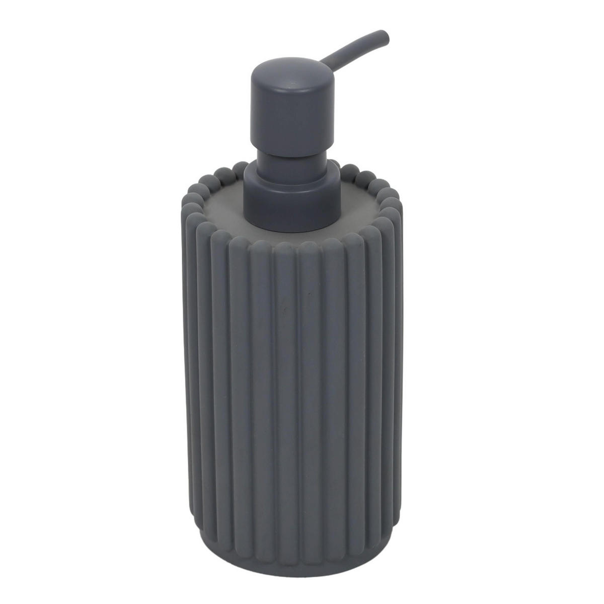 SEIFENSPENDER Bonbon 350 ml 7,3/7,3/18,5 cm - Grau, Kunststoff (7.3/18.5/7.3cm) - 5five Simply Smart