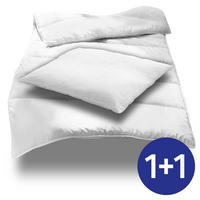 BETTDECKE Basic 135x200 cm - Weiß, Textil (135/200cm) - CloudComfort