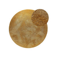 HOCHFLORTEPPICH Melvin waschbar ø 200 cm rund - Gelb, Kunststoff (200/200cm) - benuta Nest