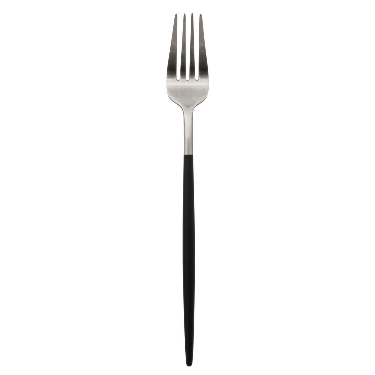 BESTECK-SET für 6 Personen Ida Schwarz 16,9/6,5/27,5 cm - Schwarz, Metall - Secret de Gourmet