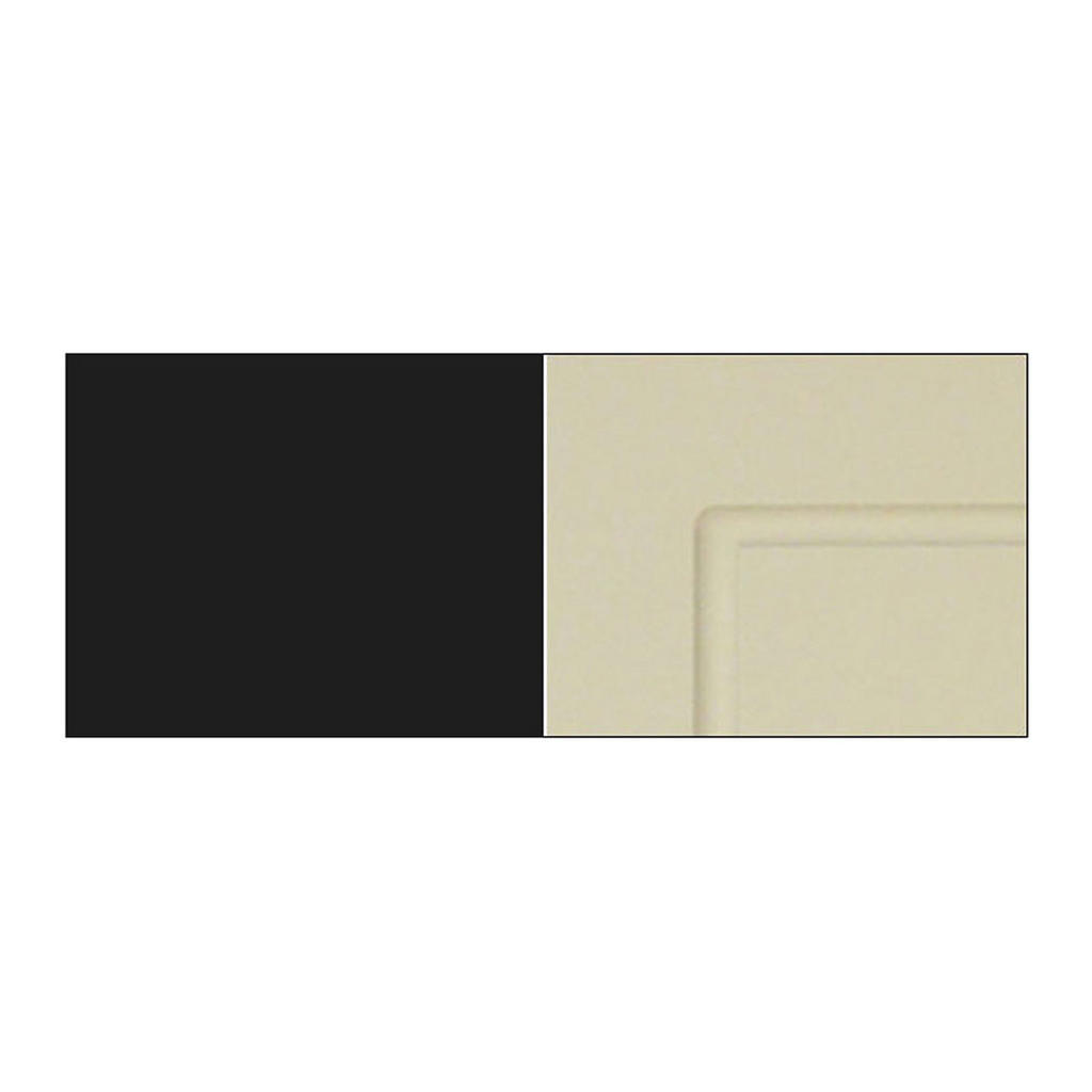 Thumbnail - Feldmann-Wohnen Klapphängeschrank, Creme, Schwarz, Holz, 30x36x32.5 cm, Küchen, Küchenmöbel, Küchenschränke, Küchenobers...