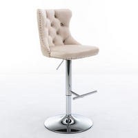BARHOCKER DE-36328 2er-Set mit 360°-Drehung Beige - Beige, Metall (46/115/46cm) - ComfortXL