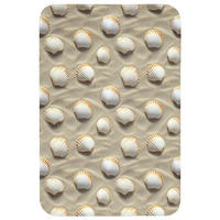 WC PŘEDLOŽKA Mušle - Písek - Námořní 60x90 cm - písková barva, textil/plast (60/1cm) - OnlyWow