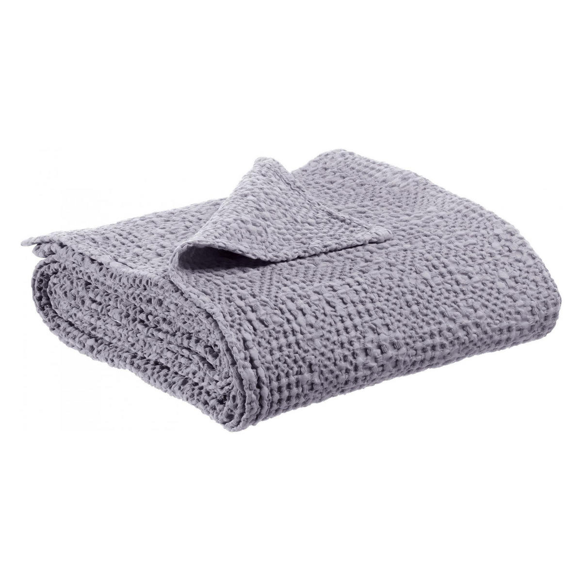 BETTÜBERWURF Tana brume 240 x 260 cm - Lila, Textil (240/260cm) - Vivaraise