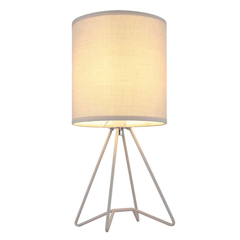 TISCHLEUCHTE TAMIAN Metall Grau - Grau, Metall (16/16/34.5cm) - Globo Lighting