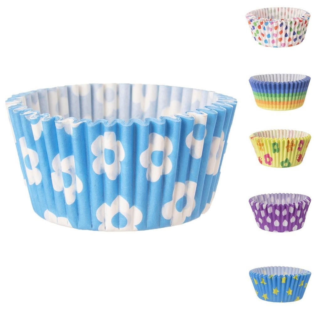 PAPIER-MUFFINFÖRMCHEN 6 cm 80 Stück. - Multicolor, Papier (6/3/6cm) - Orion 