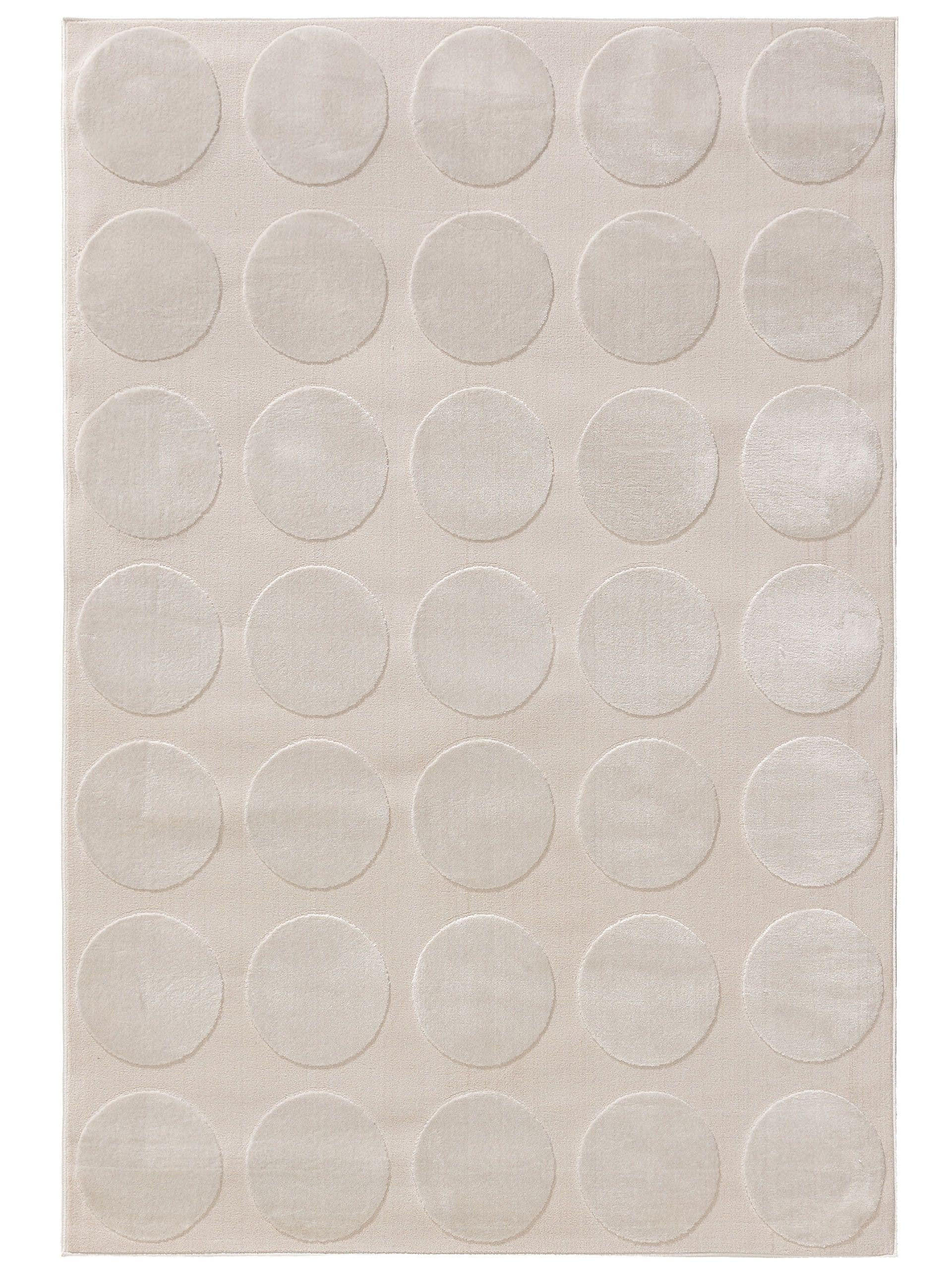 TEPPICH Claire Cream 200x300 cm - Creme, Kunststoff (200/300cm) - benuta