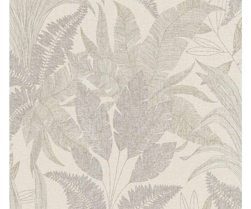 VLIESTAPETE Gold 53/1005 cm - Goldfarben, Textil (53/1cm) - KUNSTLOFT