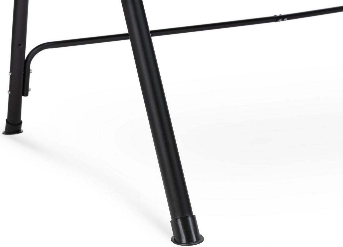 HOLLYWOODSCHAUKEL mit Sonnendach, 170/110/153 cm, 3 Personen, 2 Kissen, bis 200 kg - Goldfarben/Schwarz, Textil/Metall (170/153/110cm) - Luverno