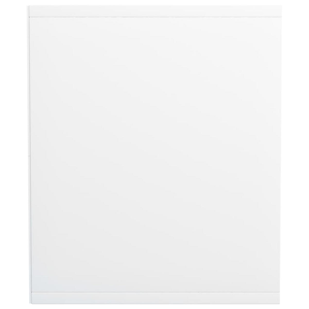 BÜCHERREGAL mit 4 Fächern 36/30/143 cm aus Holzwerkstoff Weiß - Weiß, Holz (36/143/30cm) - vidaXL