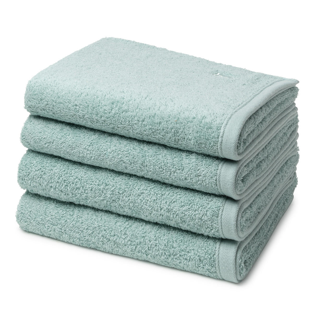 HANDTUCH Vita 4er-Set - Grün, Textil (50/100cm) - Ross