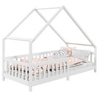 HAUSBETT CORA 90X200 CM - Weiß, Holz (96/158/206cm) - IDIMEX