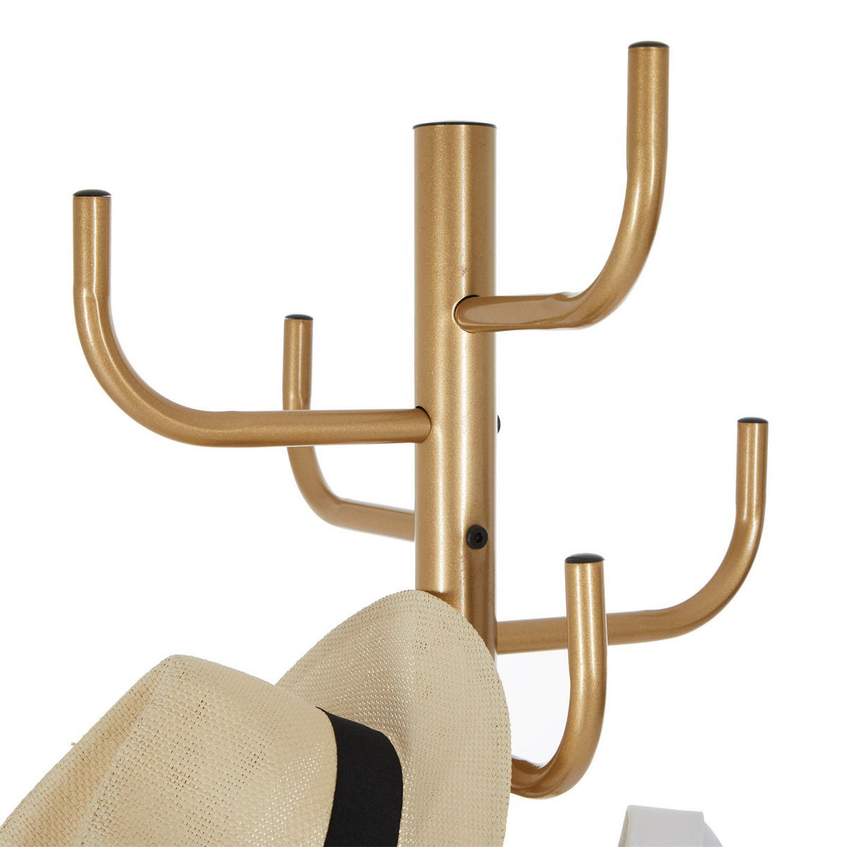 KLEIDERSTÄNDER KAKTUS - Goldfarben, Metall (49/177/49cm) - IDIMEX