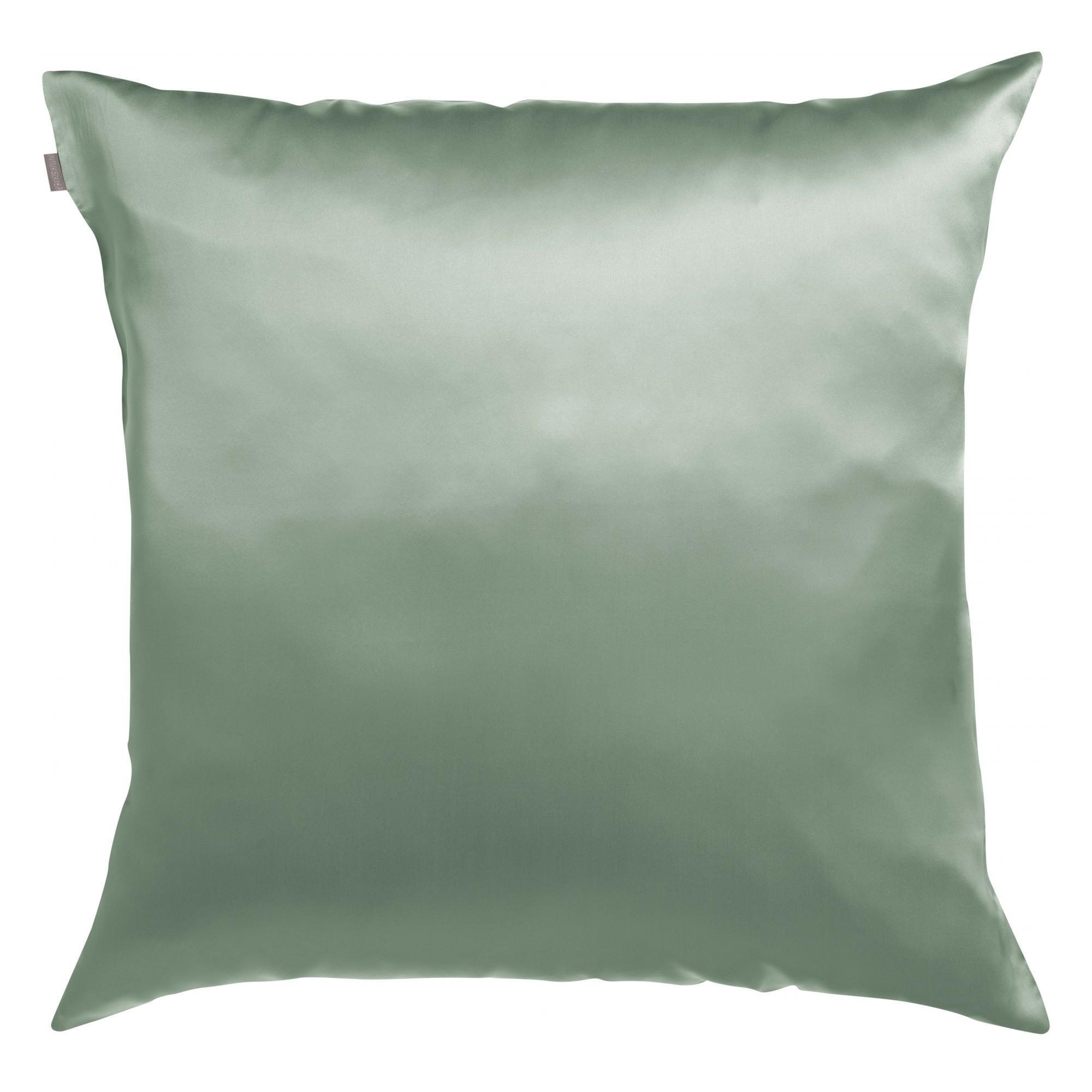 KOPFKISSENBEZUG Ashley graugrün 65 x 65 cm - Grün, Textil (65/65cm) - Vivaraise