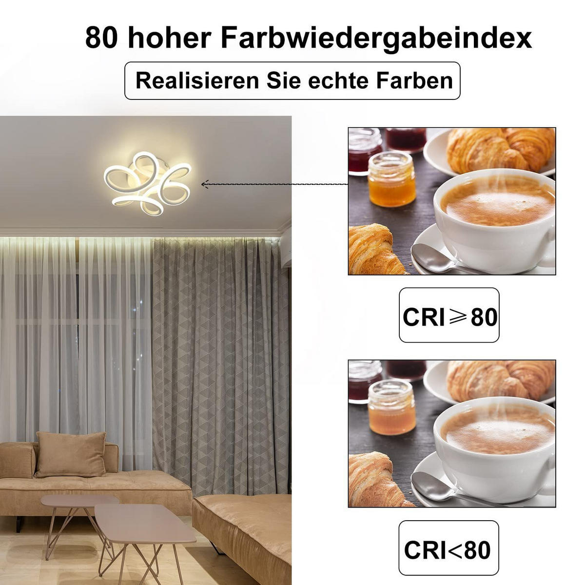 LED-DECKENLEUCHTE Odin 26/26/9cm - Weiß, Metall (26/26/9cm) - ZMH