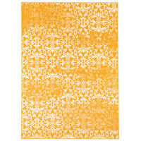 DESIGNER KURZFLOR TEPPICH MODERNE MUSTER - Gelb, Textil (120/170cm) - Pergamon