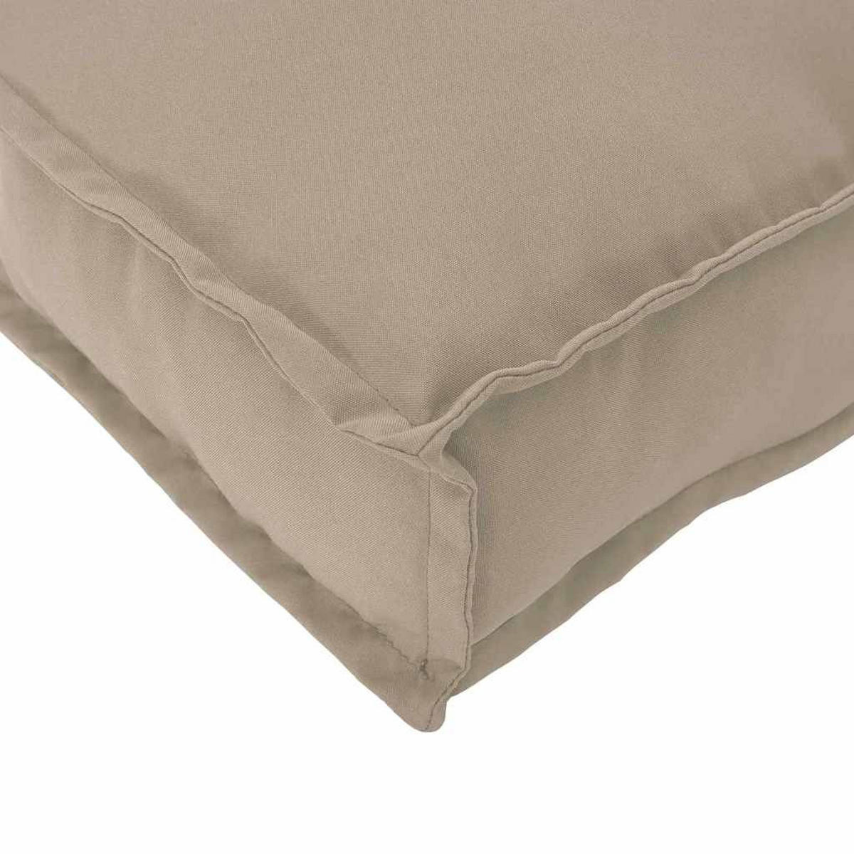 KISSEN Taupe 120/80/12 Cm Oxford-Stoff - Taupe, Textil (80/12/120cm) - vidaXL